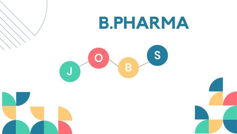 this is an image about vector poster of B.pharmacy jobs