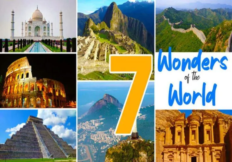 7 Wonders Of The World Names In Hindi