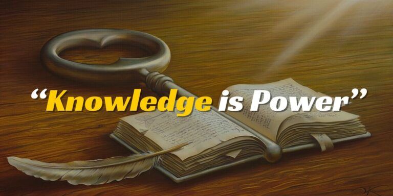 Knowledge is Power Expansion of Idea