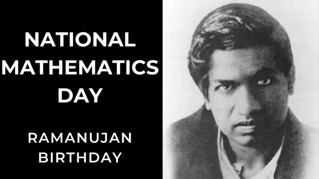 National Mathematics Day: Ramanujan Birthday