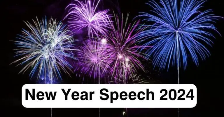New Year Speech 2024