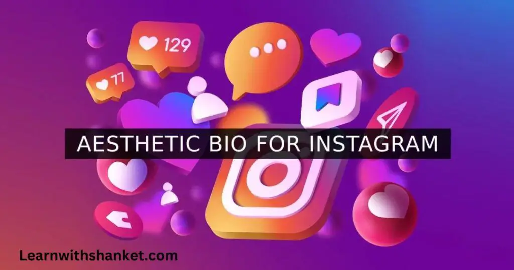 short aesthetic bio for instagram