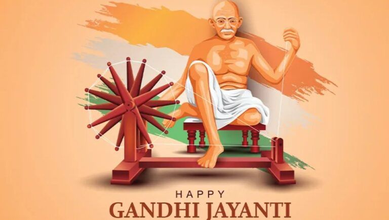 Speech on Gandhi Jayanti 10 lines