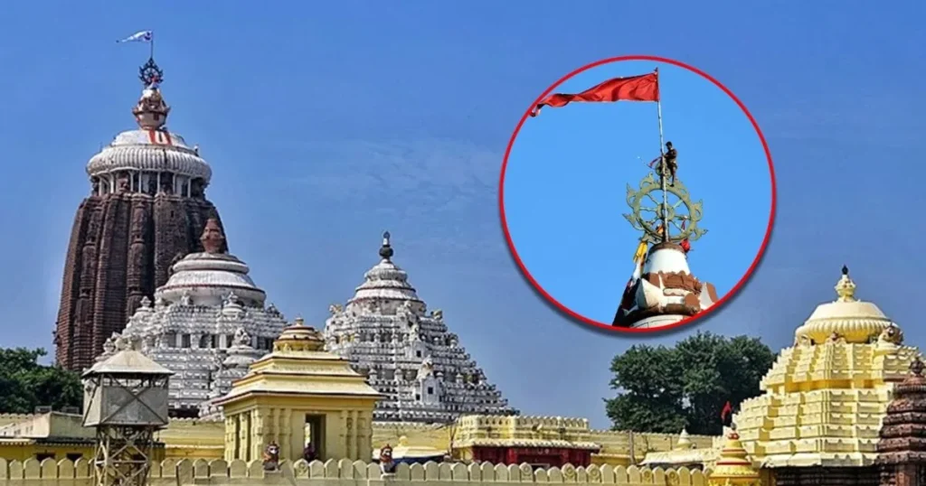 In this image there is a Jagannath temple