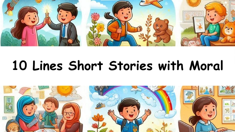 10 Lines Short Stories with Moral - Educational & Inspirational - Learn ...