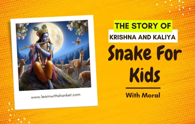 The Story Of Krishna And Kaliya Snake For Kids