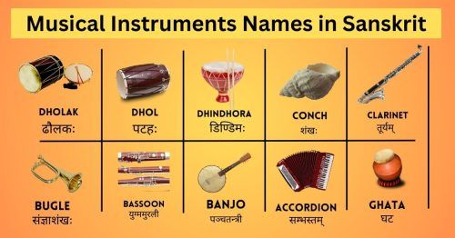 Musical Instruments Names in Sanskrit